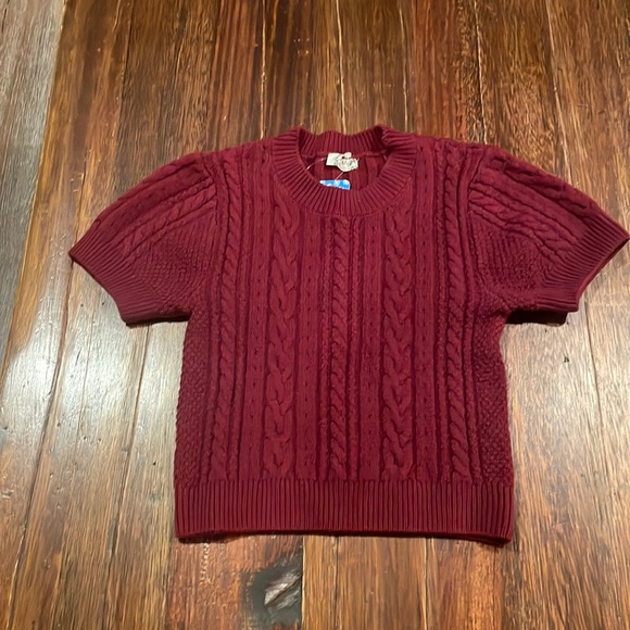Free People Sweaters - NWT Free People crop sweater, size M